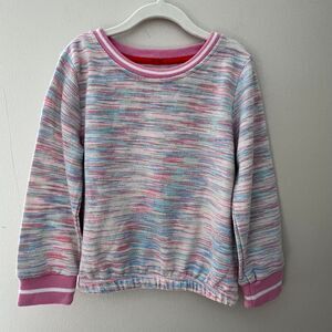 Sovereign Code Girls Space Dye‎ Sweater Pink Blue Casual Pullover